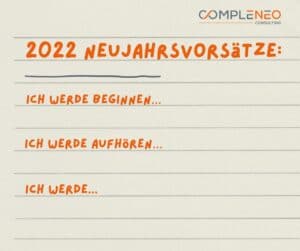 Neujahrsvorsätze 2022