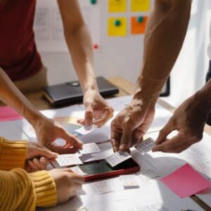 Gemeinam an Projekten arbeiten